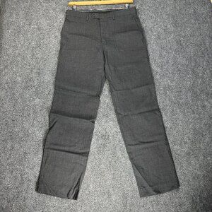 Lauren Ralph Lauren Pants Men 34 Total Comfort Gray Wool Pockets Straight Leg